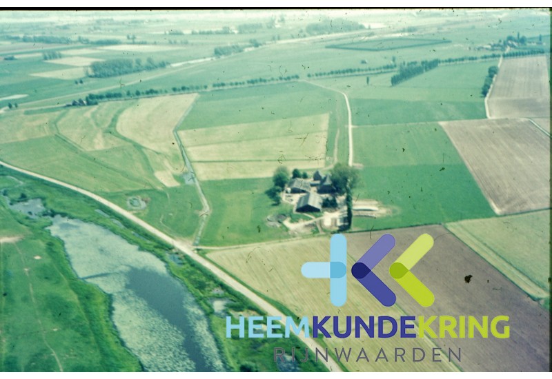 Luchtfoto Boerderij de Scholfert Coll. G.B. Janssen